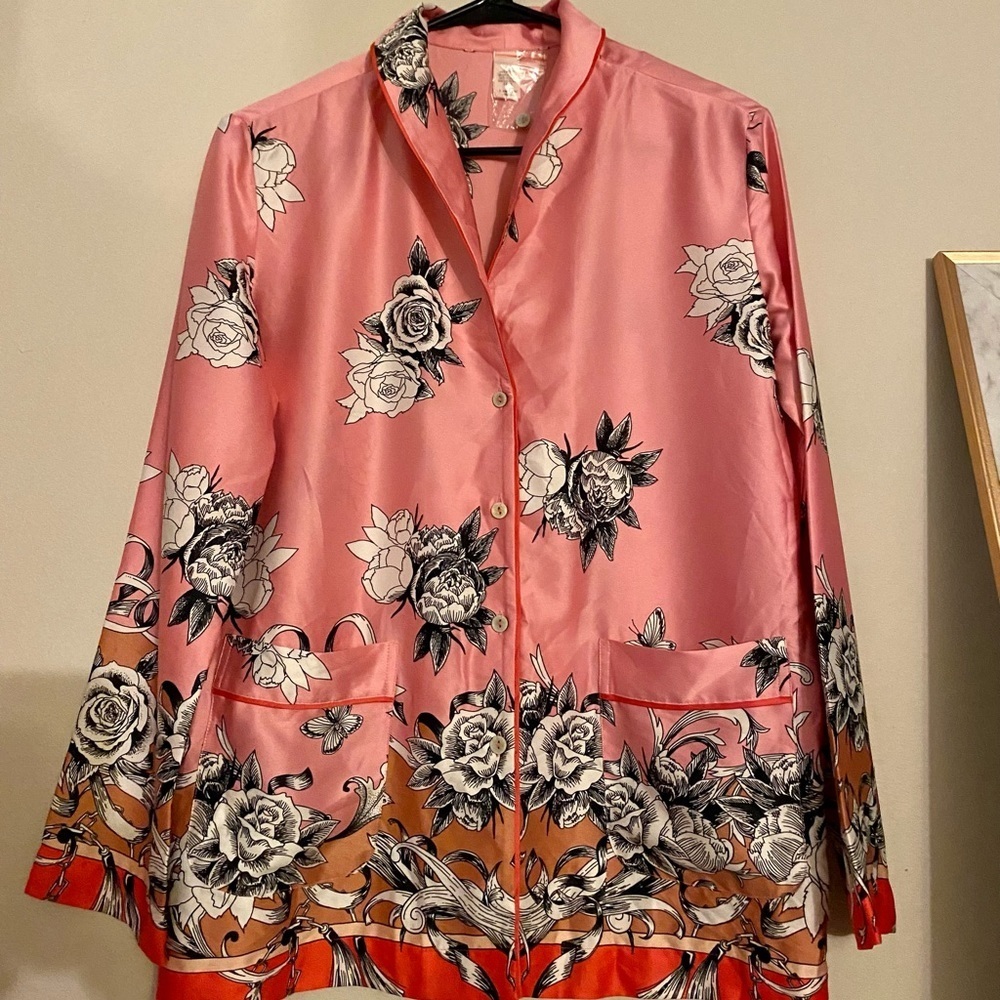 VICTORIA'S SECRET Satin Floral Sleep